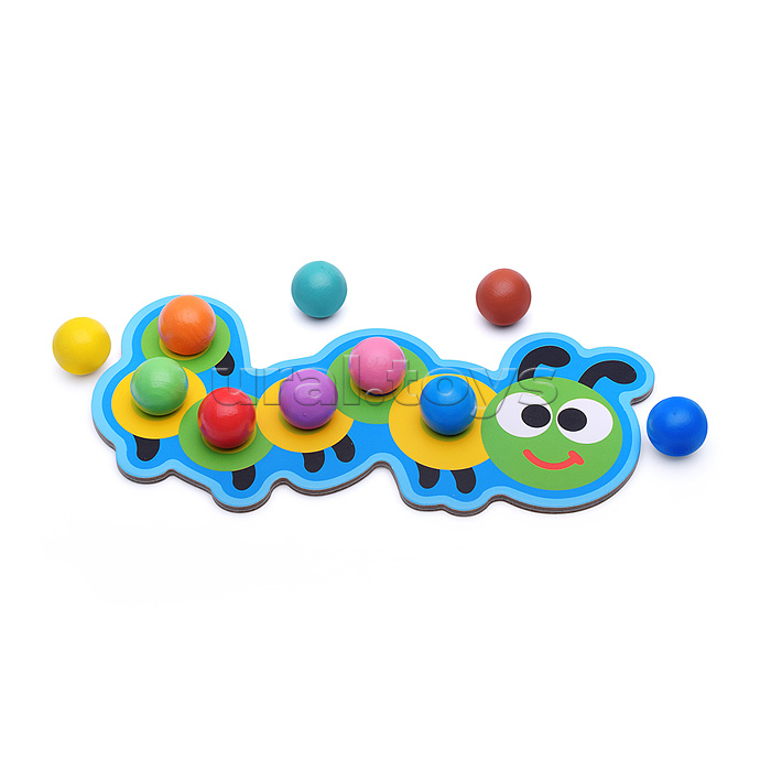 Игра развивающая "Гусеница" Игра развивающая "Гусеница"