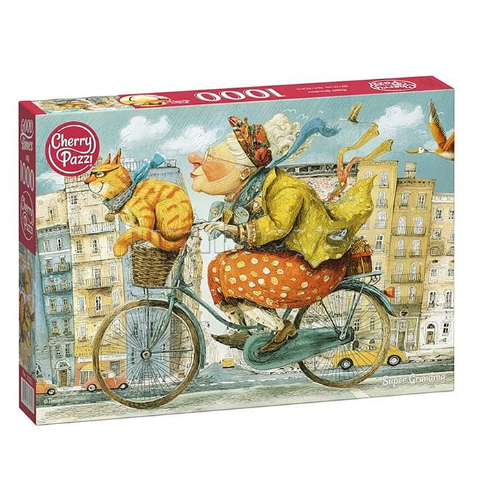 Пазлы 1000 "Супербабуля"