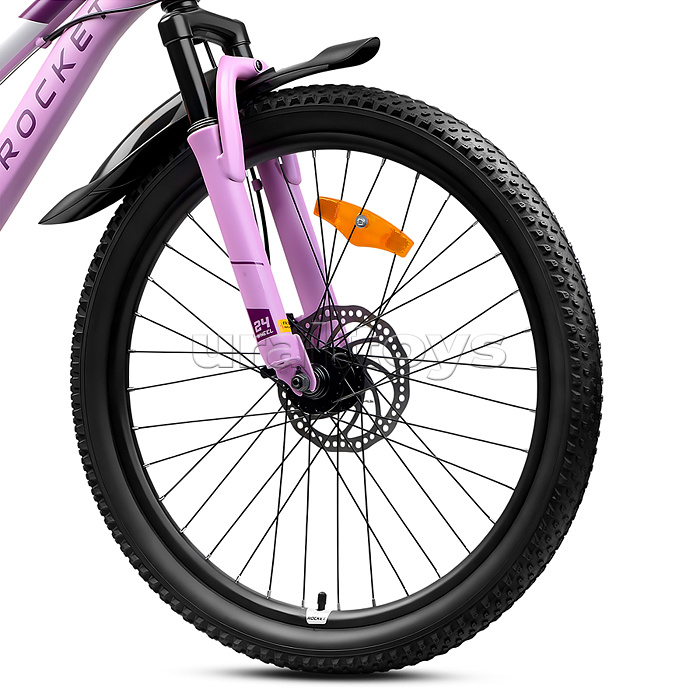Велосипед 24" Rocket Vela Pro 24 , цвет лиловый, размер 13"
