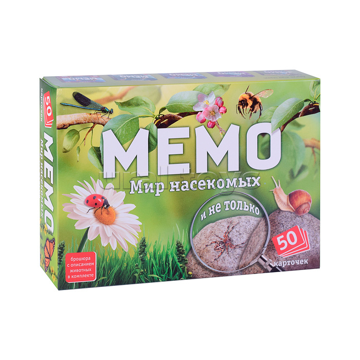 Мемо "Мир насекомых и не только" Мемо "Мир насекомых и не только"