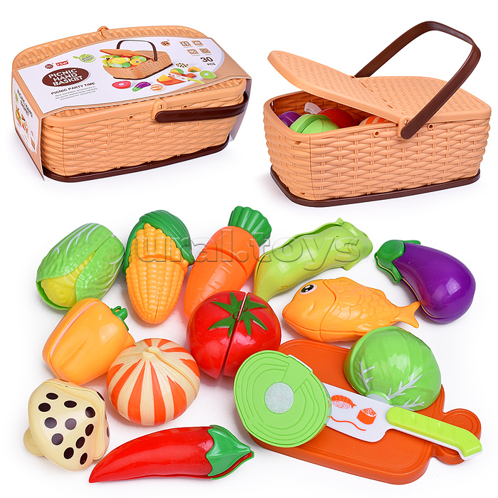 Набор Продукты "Вкусный пикник" в коробке