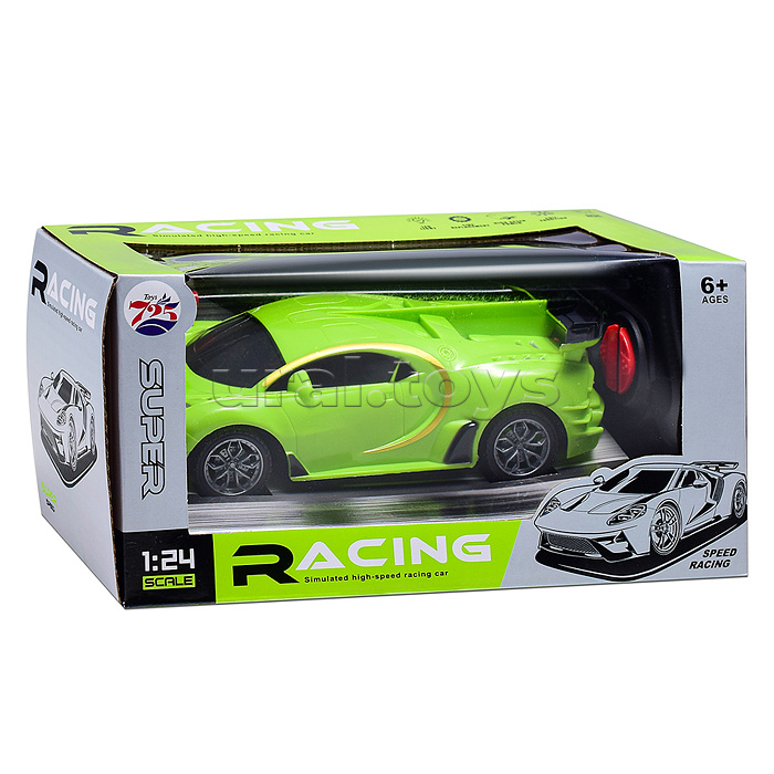 Машина "Буря скорости" р/у, 27 MHz, в коробке