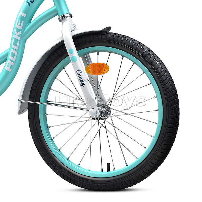 Велосипед 18" Rocket Candy, цвет мятный