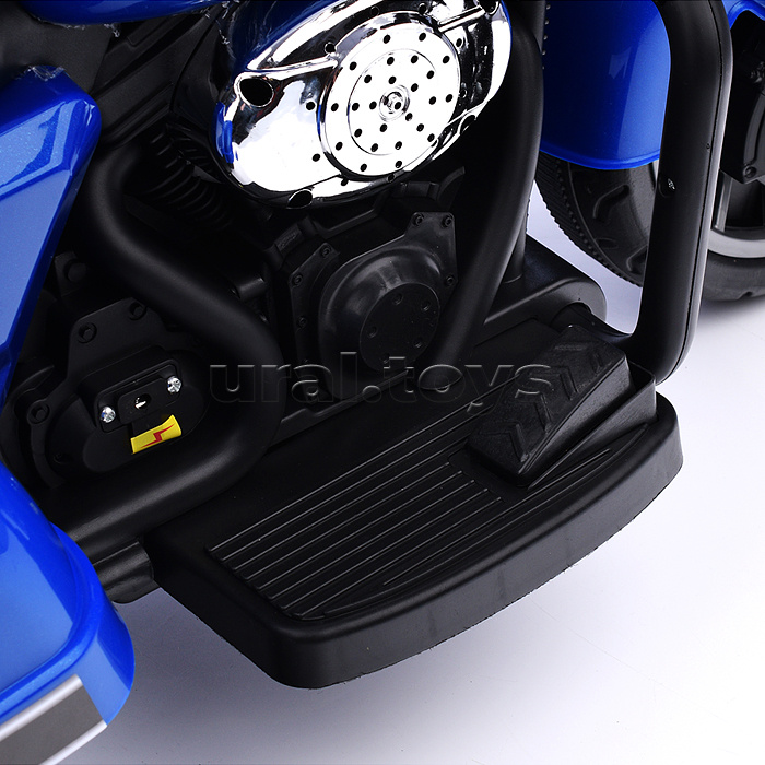 Мотоцикл "Чоппер" 6V4.5 моноприводный (синий)