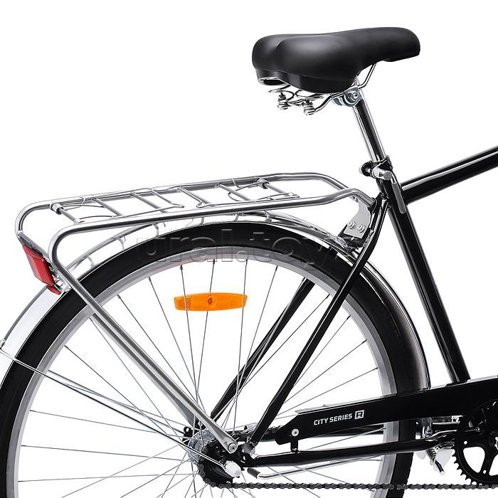 Велосипед 28" Rocket City Gent, цвет черный, размер 19"