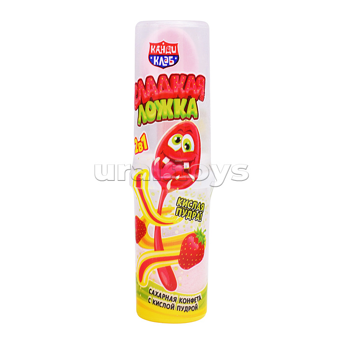 Сахарная конфета с кислой пудрой "Сладкая ложка" 7,5г*30шт