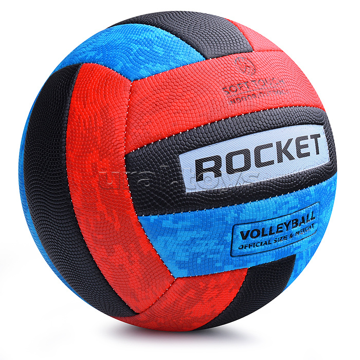 Мяч волейбольный ROCKET, PU, размер 5, 230 г