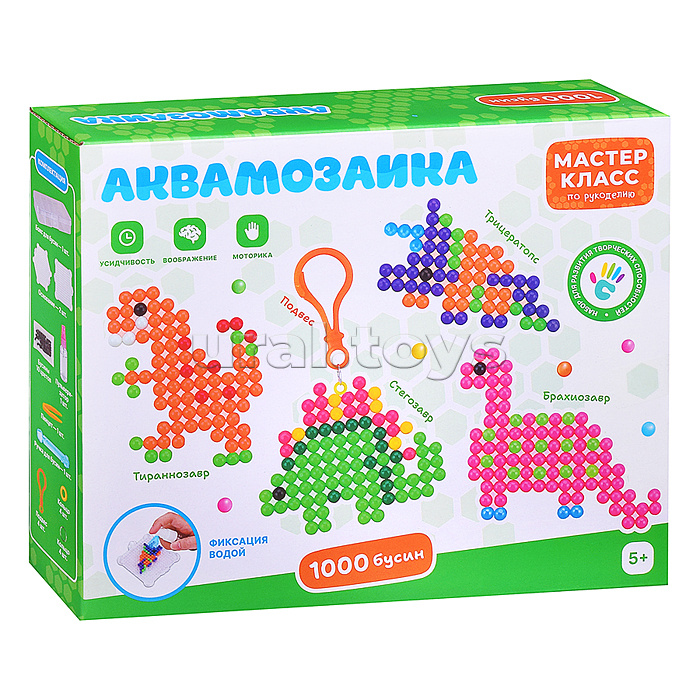 Мозаика-аква "Динозавры" в коробк
