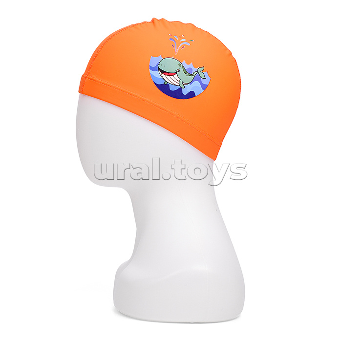 Шапочка для плавания с рисунком, в ассортименте, в пакете