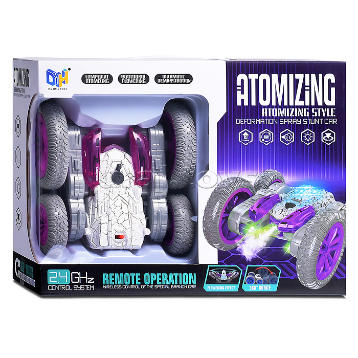 Машина "Монстр трюков" р/у, 27 MHz, в коробке