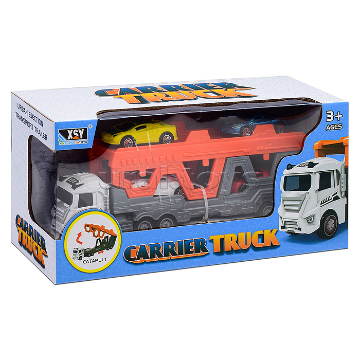 Автовоз "Carrier truck" в коробке