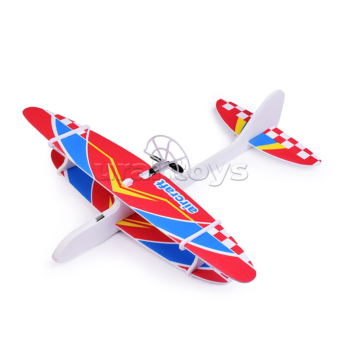 Самолет "Крылатая машина" в коробке