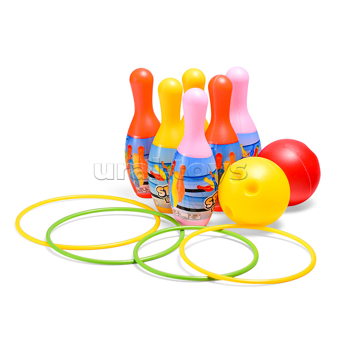 Игра Боулинг "Веселые броски" в коробке