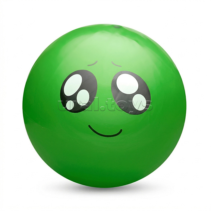 Мяч детский надувной "Смайлик" 60г.