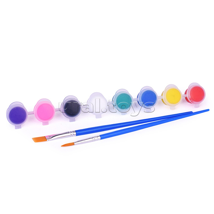 Копилка "Микс" с красками, в пакете