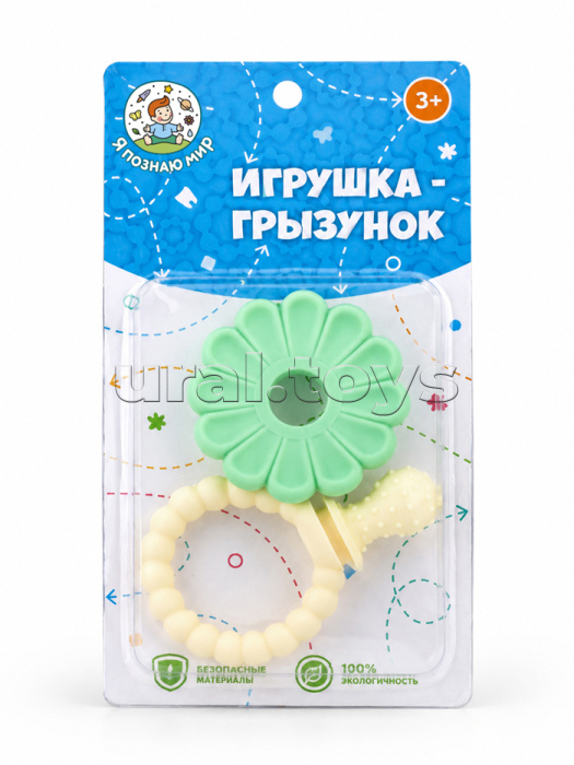 Игрушка-грызунок "Пустышка" цвет микс, на листе