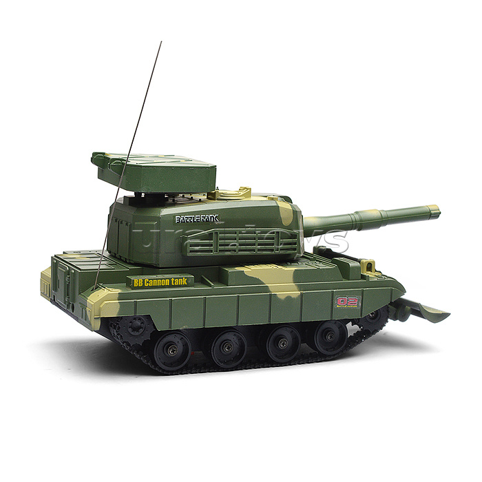 Боевой танк "Страж" р/у, на аккумуляторах, з/у, с пульками, в коробке