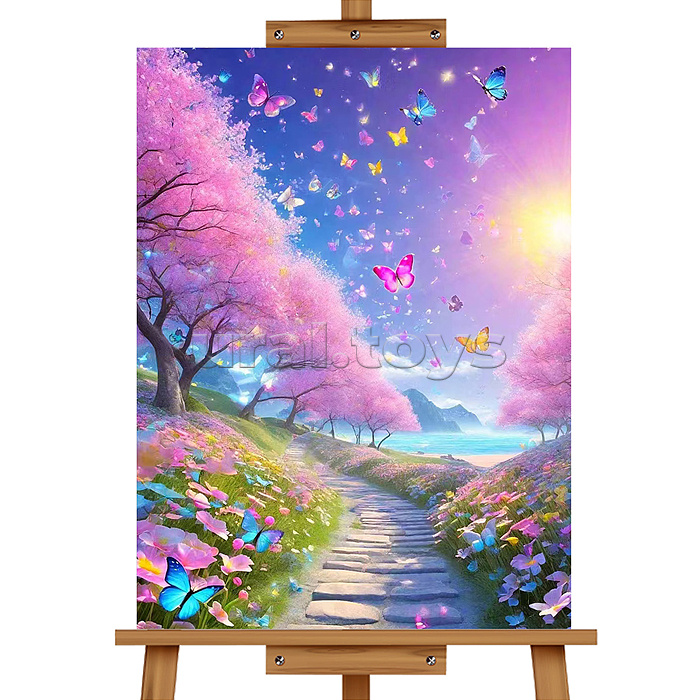 Мозаика алмазная "Зачарованный лес" 30*40см