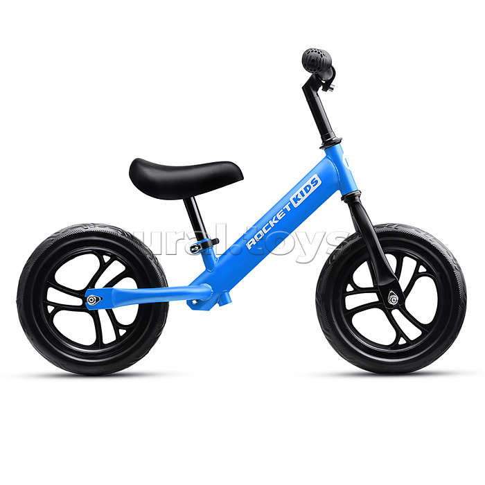 Беговел 12" Rocket, колеса EVA, цвет синий