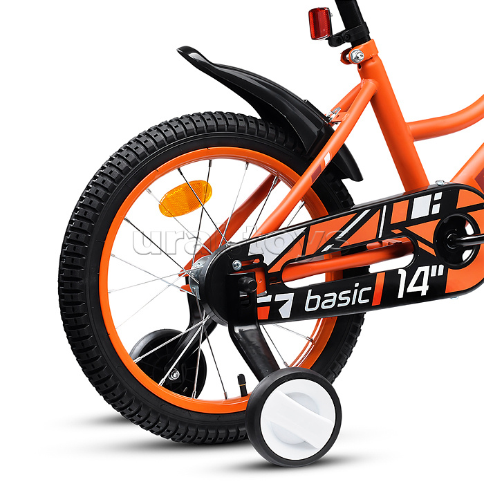 Велосипед 14" Rocket Basic, цвет коралловый