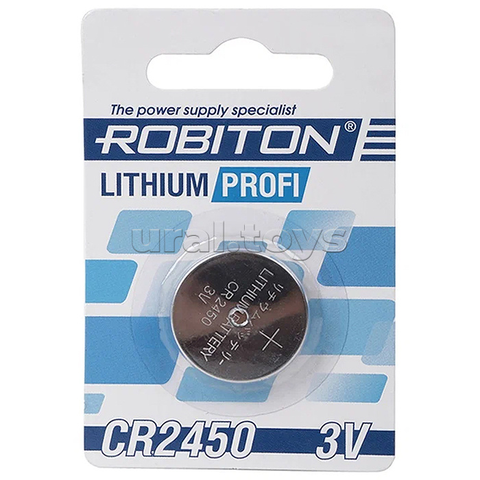 Батарейки литиевые ROBITON PROFI R-CR2450-BL1 CR2450 BL1