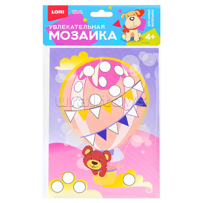 Увлекательная мозаика (набор малый) "Мишка на шаре"