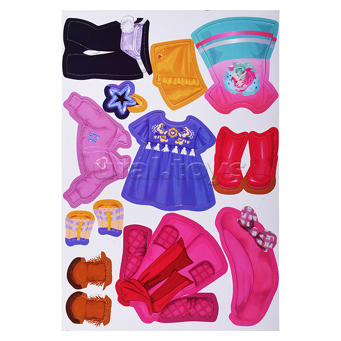 Игра магнитная "Одевашки. Вероника"