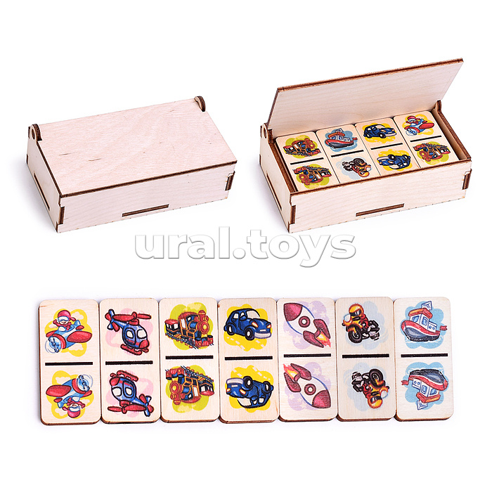 Домино "Супер Транспорт" дер.с крыш