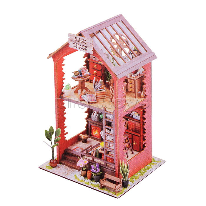 Конструктор "Книжный дом 3D" в коробке