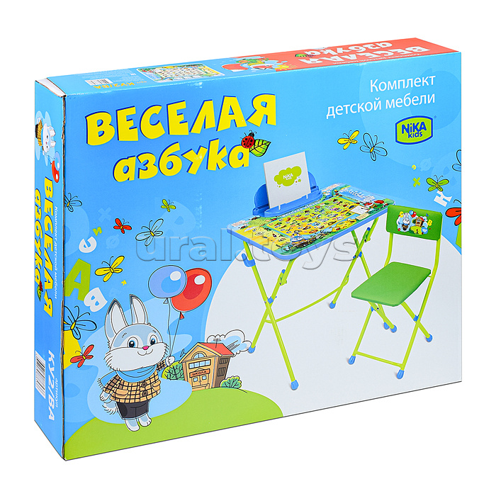 Комплект детской мебели "Веселая азбука (стол+пенал+стул мягк.)