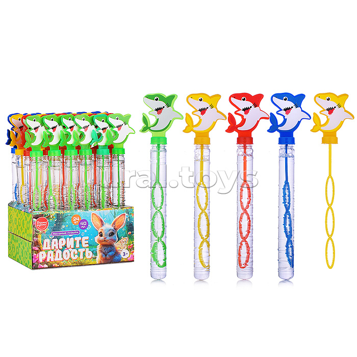 Мыльные пузыри "Акула" 40 мл.