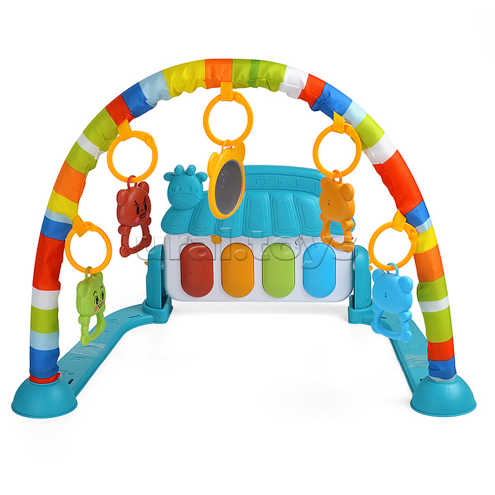 Коврик развивающий "Праздник у зверят" в коробке