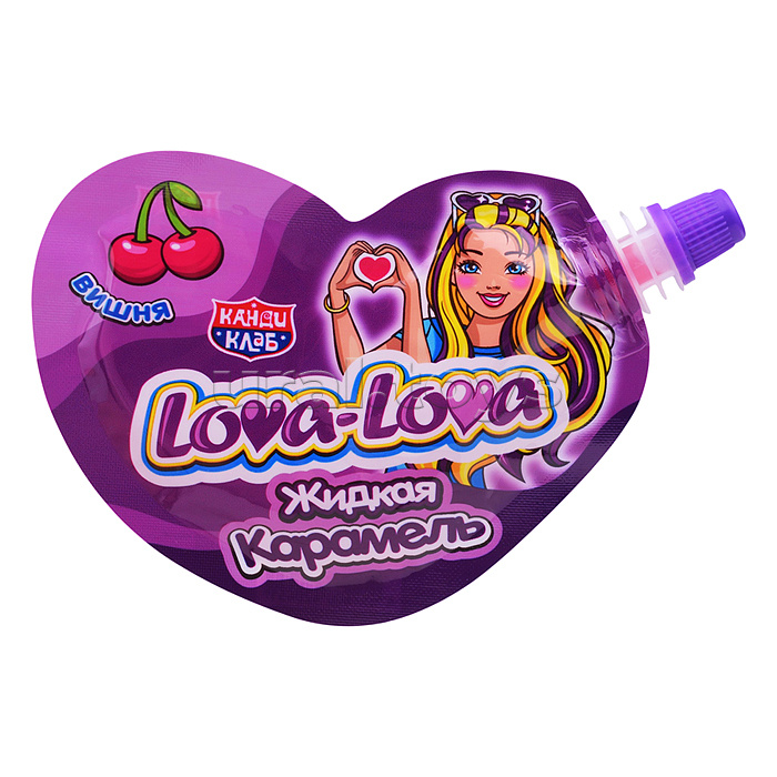 Жидкая карамель "Lova-Lova" ассорти 20гр*30шт