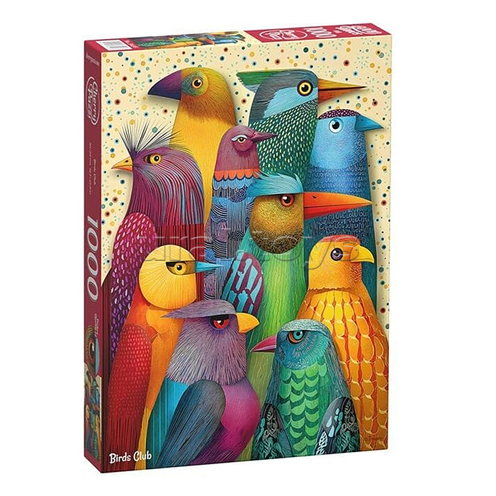 Пазлы 1000 "Птичий клуб"