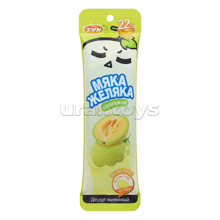 Десерт желейный ароматизированный "Мяка Желяка" со вкусом клюквы и дыня хами 40г*20шт