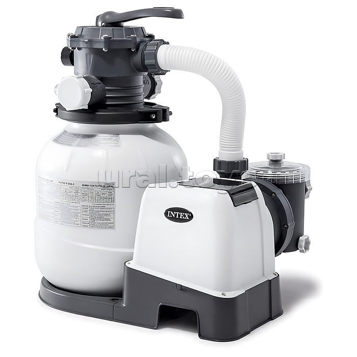 Бассейн каркаcный Ultra XTR Frame 732 х 366 х 132 см, комбинированный фильтр-насос, лестница, тент, подстилка, волейбольная сетка, набор для чистки, 26368NP INTEX