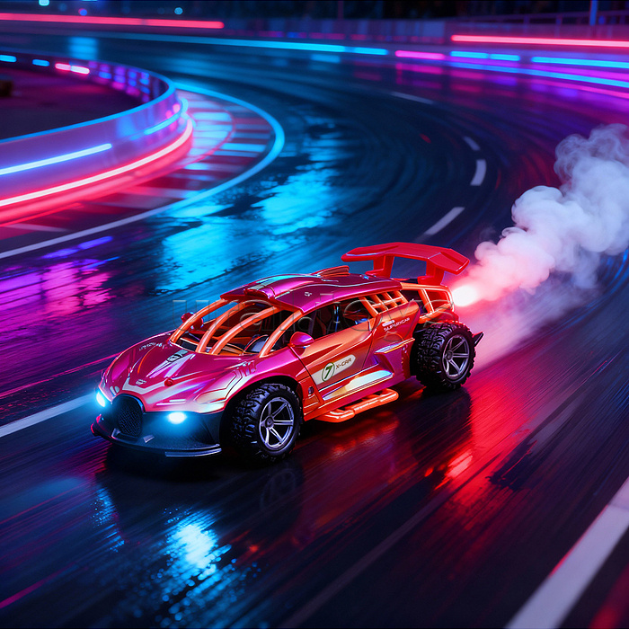 Машина "Экстремальные гонки" р/у,  27 MHz, в коробке