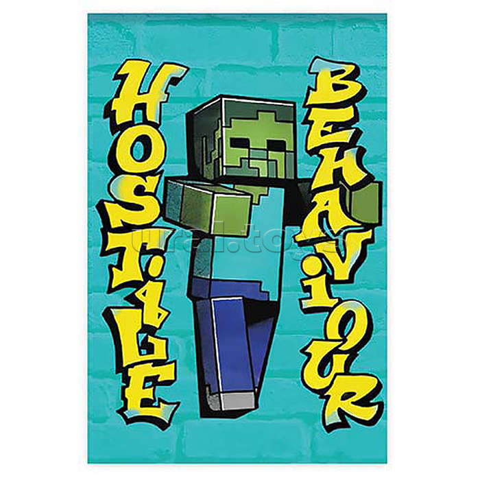 Блокнот А7 40л. "My Game" 65х98 мм, клетка на скрепке, блок-офсет, целлюлозный картон 200 гр/м2е