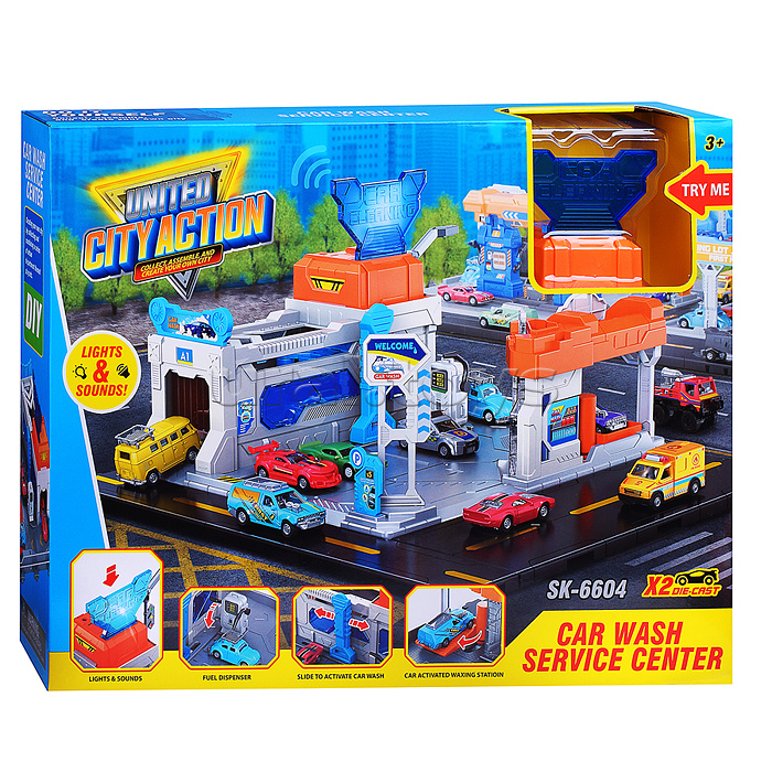 Автомойка 6 в1 "Чистота" в коробке