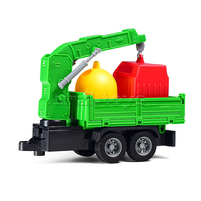 Машина "Экобуксир" 1:16 (свет, звук) в коробке