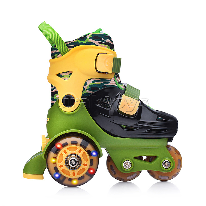 Ролики детские размер S, хаки