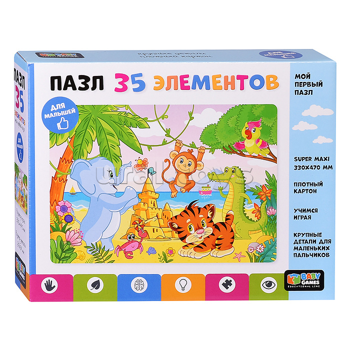 Пазл 35 "Замок из песка" Пазл 35 "Замок из песка"