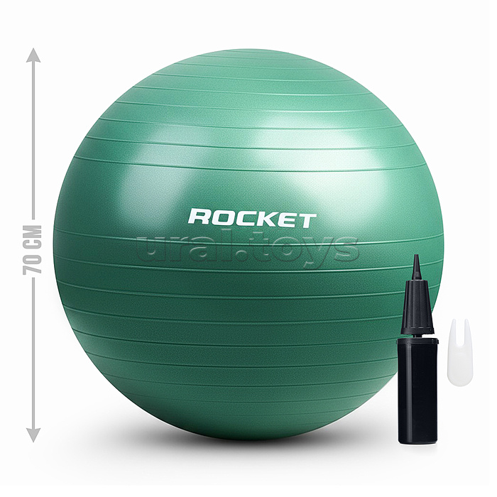 Фитбол 70см ROCKET (70-75см1000г) Фитбол 70см ROCKET (70-75см1000г)