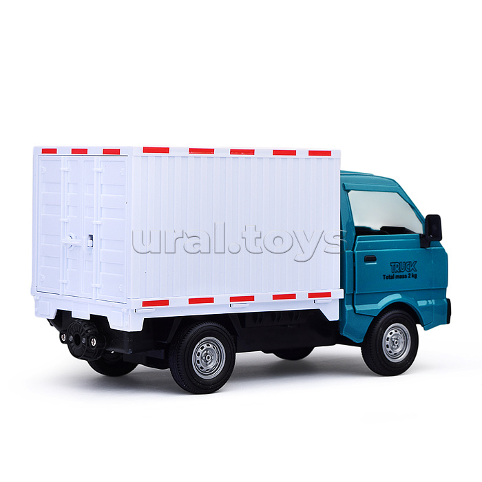 Машина "Фургон" 1:16,  свет, звук, в коробке