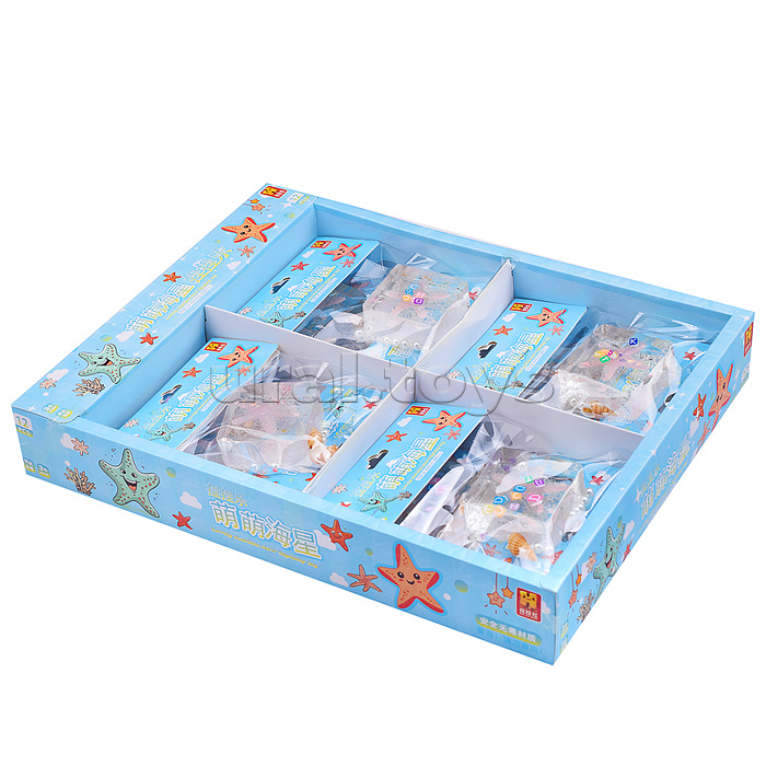 Игрушка - антистресс "Льдинка с морской звездой"