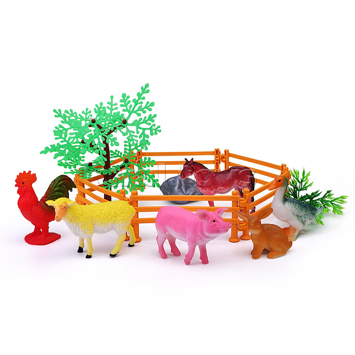 Набор животных "Парк зверей" в коробке