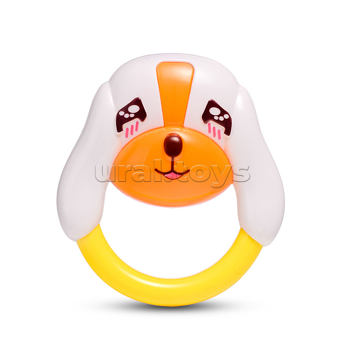 Набор погремушек "Курочка и собачка" в пакете Набор погремушек "Курочка и собачка" в пакете