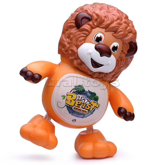 Интерактивная игрушка "Лев" в коробке