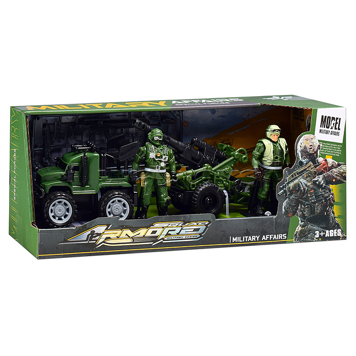 Набор военного "Армия защиты-3" в коробке
