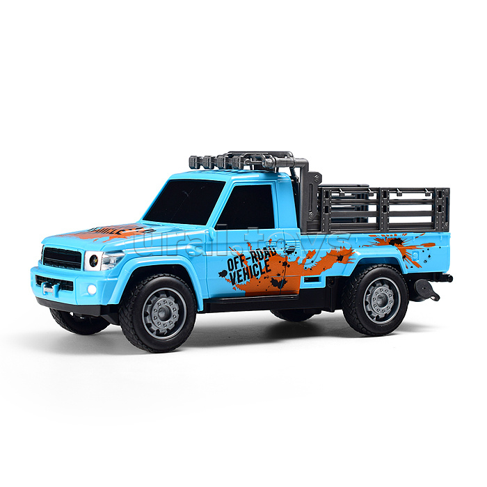 Машина "Фермер" р/у, с дымом, 27 MHz, в коробке